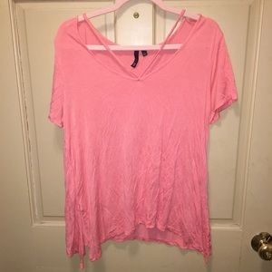 Sold! Soft Pink Short Sleeve Shirt